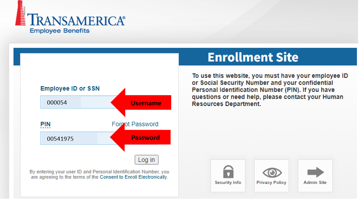 Transamerica Self Enroll Instructions UPCI Forester Benefits Management